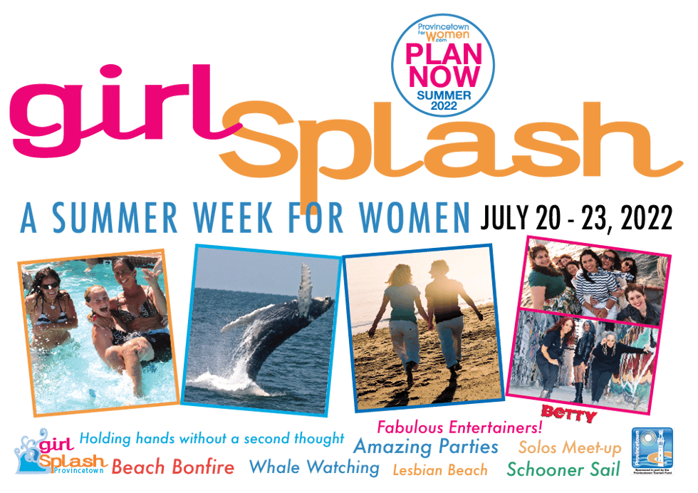 Girl Splash Provincetown, MA